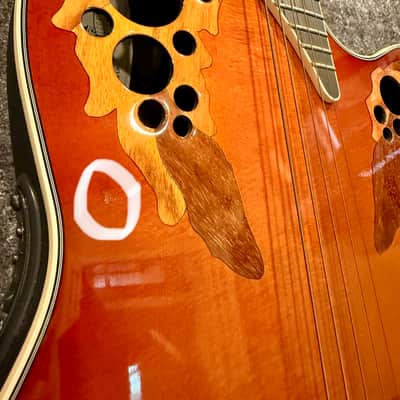 Ovation 1778LX Elite LX Sunburst Acoustic/Electric Guitar with Hardshell Case image 4