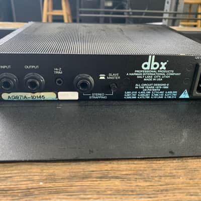 dbx 163A Over Easy Compressor / Limiter 1990s - Black image 2