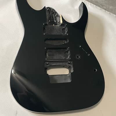 2004 Korean Ibanez RG370DX Black Basswood Guitar Body Edge Pro II Ready image 4