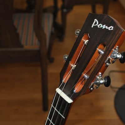 Pono  Bn30d nui baritone ukulele/tenor guitar w/hsc image 6
