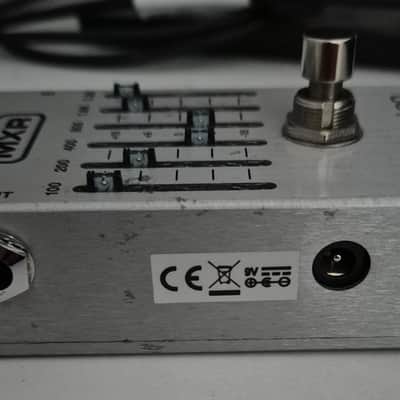 MXR M109S Six Band EQ 2016 - Present - Silver image 2