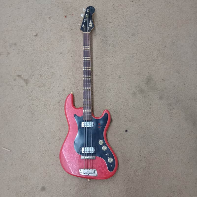 Hofner 185 Artist Bass 1962 - 1980 - Red image 1