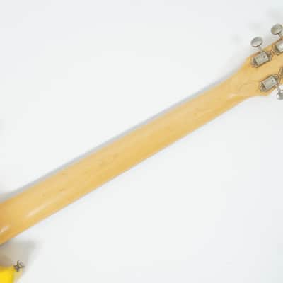 [SALE Ends June 25] MarineRider MR-1 Yellow Mosrite Ventures Copy Built-in Amp travel guitar Made in JAPAN image 11