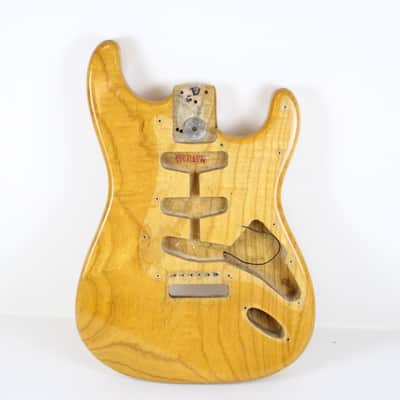 1972 Vintage Fender Stratocaster Ash BODY Natural ~ORIGINAL~ 1970s Strat image 1