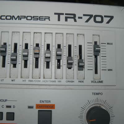 Roland TR-707 Rhythm Composer 1985 - White image 2