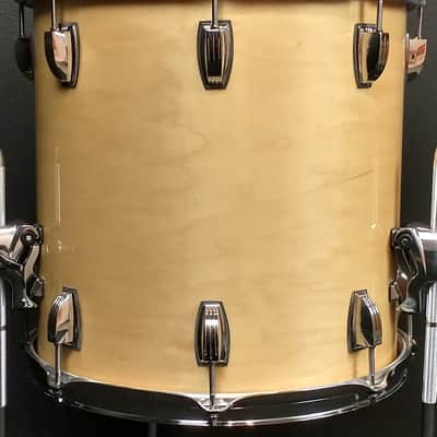 Ludwig 18/12/14" VIDEO Classic Maple Jazzette Drum Set - Maple Gloss image 12