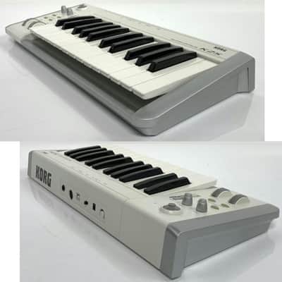 Korg K25 25-Key USB MIDI Studio Controller 2000s - White TGHM image 3