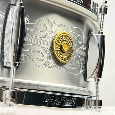 Gretsch 5x14" 135th Anniversary Snare Drum - Engraved Aluminum image 15