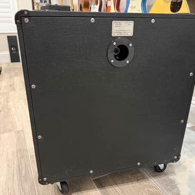 Marshall 1966A Vintage 2x12 Cabinet WGS Speakers 1985-1991 - Black Tolex image 4