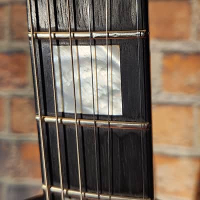 Vintage 1980s Carvin DC200 Natural Ebony Board Set Neck Great Value image 7