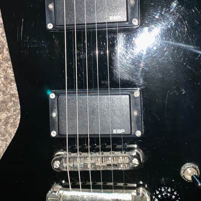 ESP LTD EX-260 Black electric guitar image 6
