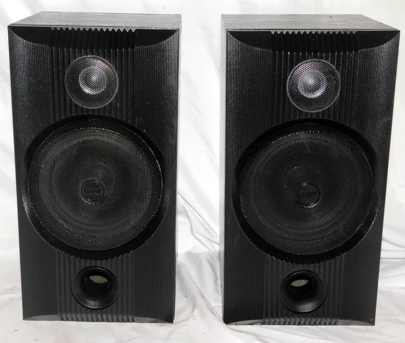 B&W Bowers & Wilkens 2002 ZMF Shielded Bookshelf loudspeaker system image 1