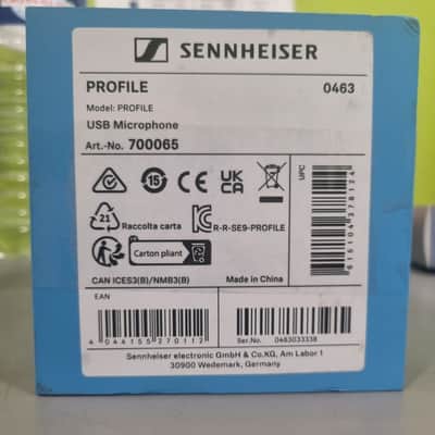 Sennheiser PROFILE USB Cardioid Condenser Microphone 2023 - Present - Black image 3
