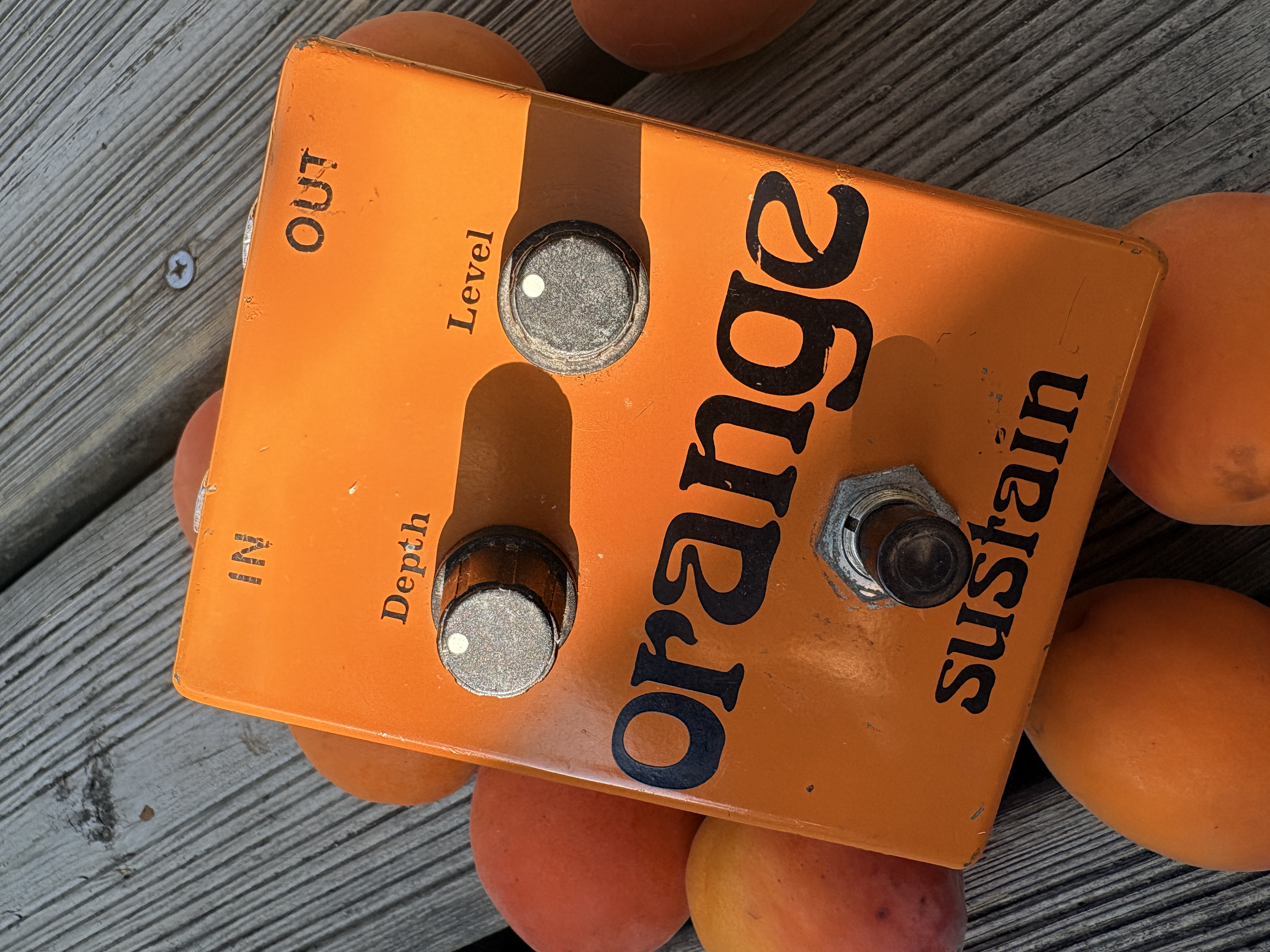 1970’s Orange Sustainer ultra rare pedal stomp box fuzz sustain compression collector vintage
