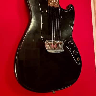 Fender Musicmaster 1977  Black image 3