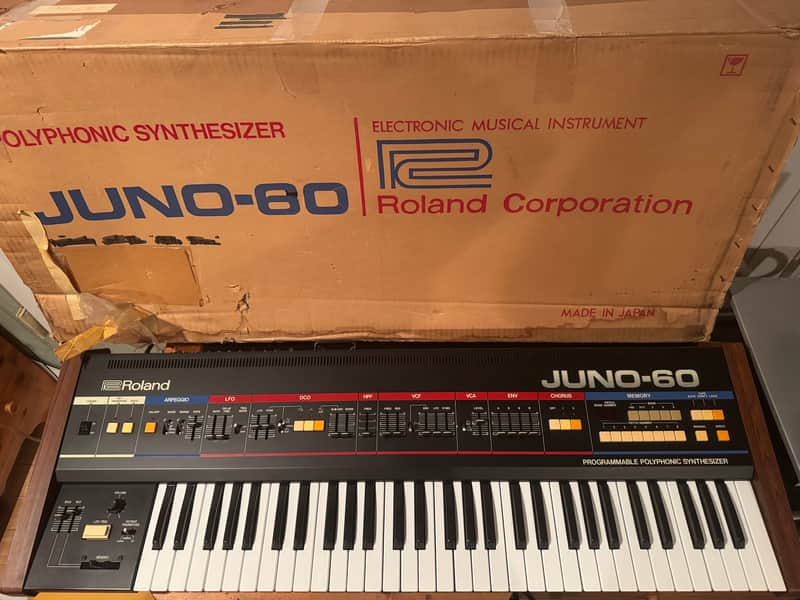 MINT Roland Juno-60 Synthesizer Vintage 1982-1984 w/Original Box! image 1