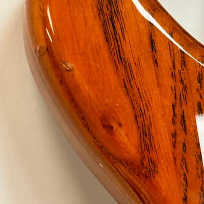 Yamaha TRB-5II/L Left Handed Bass Body 90's/00's - Trans Orange image 4