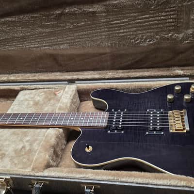 ESP Telecaster Custom Shop TE HH Fender Headstock Troublemaker LP 4-Knob MIJ Japan Tele Mahogany Body Maple Cap Pro Artist Vintage Guitar Deluxe Abalone Dot Inlays image 2