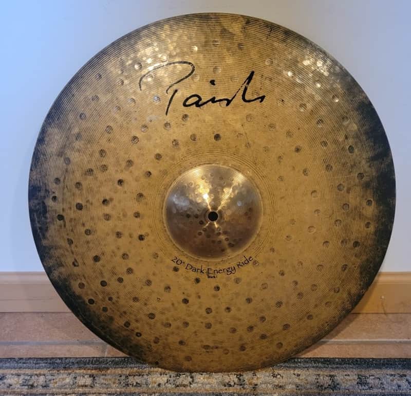 Paiste 20" Signature Dark Energy Mark I Ride Cymbal 2004 - Present - Traditional image 1