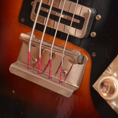 Höfner 182 Blade – 1968 German Vintage Solidbody Bass Guitar / Gitarre image 5
