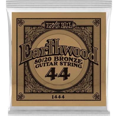 Ernie Ball P01444 .044 Earthwood 80/20 Bronze Acoustic Guitar String
