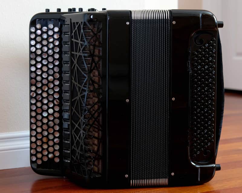 JUPITER MYTHOS Chromatic Accordion (Bayan) B-System with Free-Bass Converter image 1