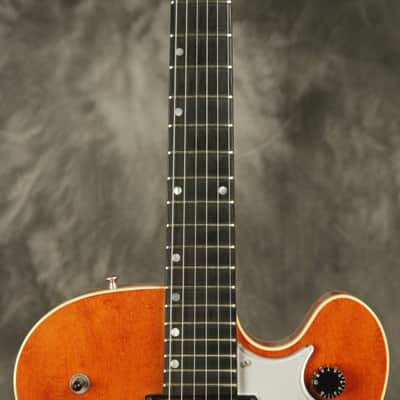 RARE 1990 Gibson Chet Atkins Tennessean Sunrise Orange stamped PROTOTYPE image 4