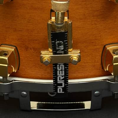 Yamaha Maple Custom MSD-0116 Snare Drum 14" x 6,5 1990's - Maple image 9