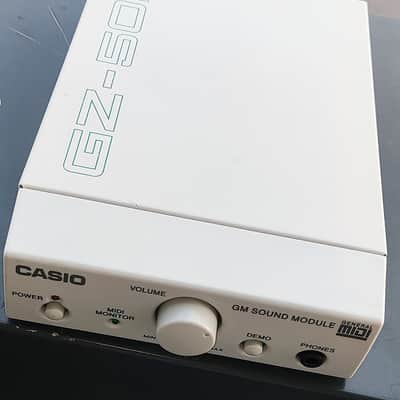 CASIO GZ-50M General midi sound module rare quarter size image 2