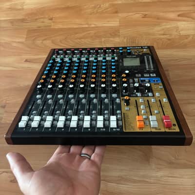 TASCAM Model 12 Multitrack Recorder / Mixer / USB Interface 2020 - Present - Black with Wood Cheeks image 2