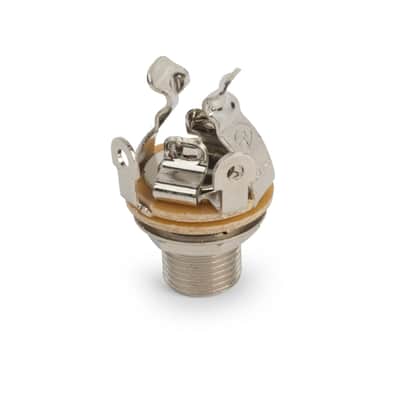 Pure Tone PTT1 Multi-Contact Mono 1/4" Output Jack - Silver image 2