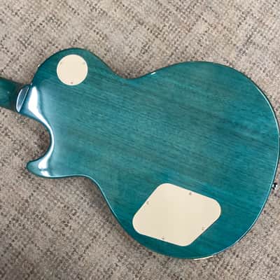 Epiphone Les Paul Standard '60s Quilt Top in Transparent Blue image 5