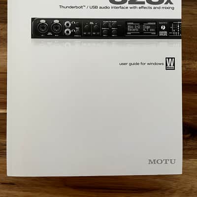 MOTU 828x Thunderbolt / USB 2.0 Audio Interface 2014 - Present - Black image 18