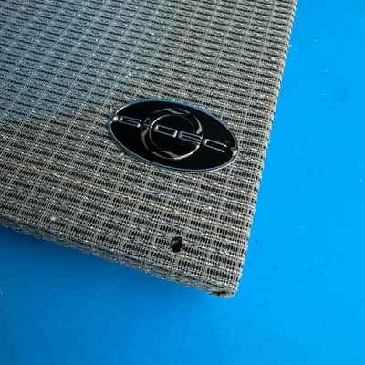 Fender G-DEC Junior Guitar Amplifier Part: Front Speaker Mesh Grille w/Logo image 4