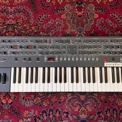 Sequential Prophet-6 49-Key 6-Voice Polyphonic Synthesizer 2018 - 2020 - Black with Wood Sides