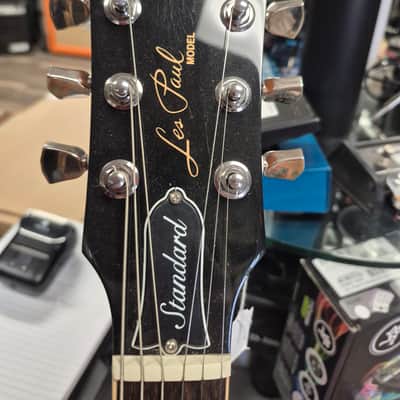 Gibson standard les paul 2019 - Trans amber AAA SUPER UPGRADED W/HARDCASE image 5