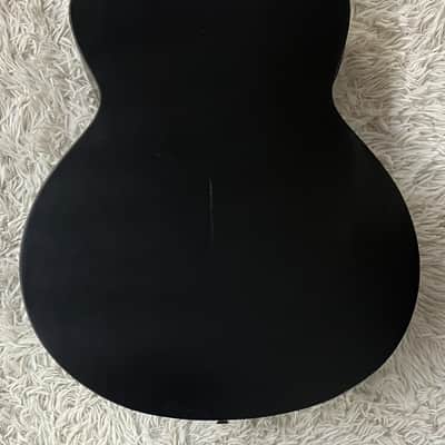 Alvarez ABT60CE-8BK 8-String Baritone Black Acoustic Electric Guitar, B-Stock image 10