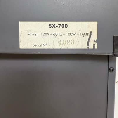JCB SX700 3-Channel Mono DJ Mixer with Talkover 2000-2010 - Grey image 6