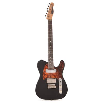 Waterslide T-Style Coodercaster Aged Black Nitro w/ Lollar Lap Steel & Mini Broiler Pickups (Serial #4302026) image 4