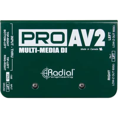 Radial Pro AV2 Stereo Multi-Media Direct Output Box image 4