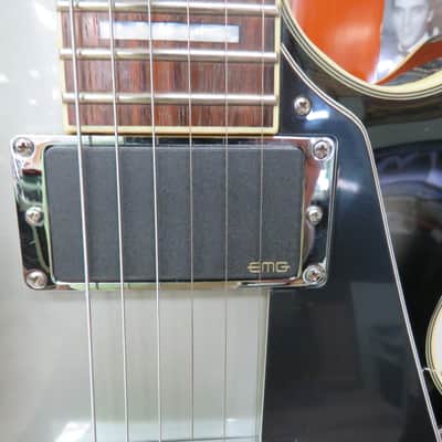 2012 Epiphone Les Paul Custom PRO Limited Edition Epiphone Custom Shop- Silverburst -with Upgrades image 5