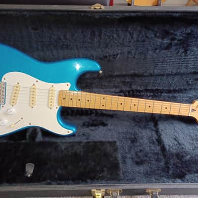 Squier  Stratocaster  1987 Korea by Young Chan - Lake placid blue image 2