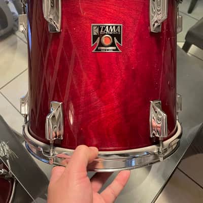 Tama Superstar 12x11 Tom 1980s - Cherry Wine image 1