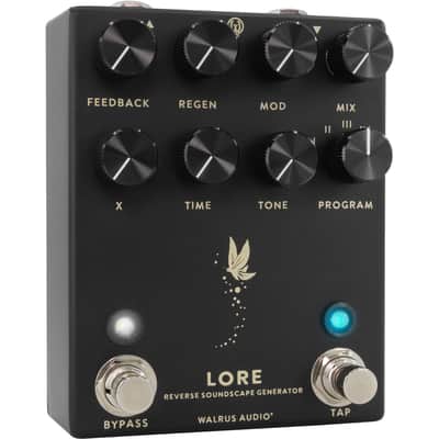 Walrus Audio Lore Reverse Soundscape Generator Delay Reverb Pedal, Black image 3