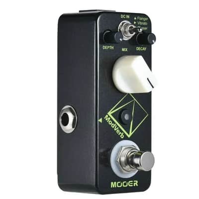 Mooer Modverb Digital Reverb with 3 modulation types Flanger, Vibrato, Phaser,price included tax from CN to USA image 1