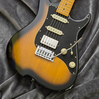 Vola OZ RV MC Electric Guitar + Sunburst Finish image 1