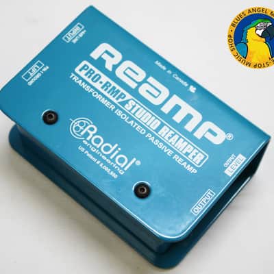 Radial ProRMP 1-channel Passive Re-amping Device - Teal image 1