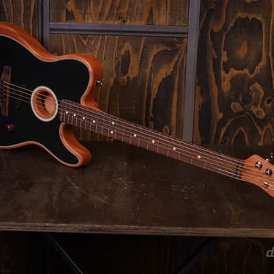 Fender Acoustasonic Player Telecaster Brushed Black image 6