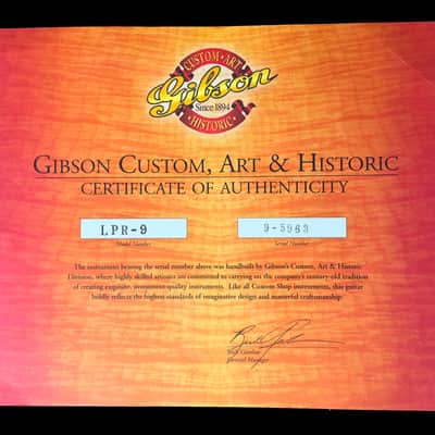 2005 Gibson Les Paul '59 Custom Shop Historic Flame Top ~ Iced Tea image 9