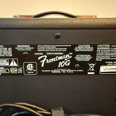 Fender Frontman 10G Guitar Practice Amp 2025 image 3